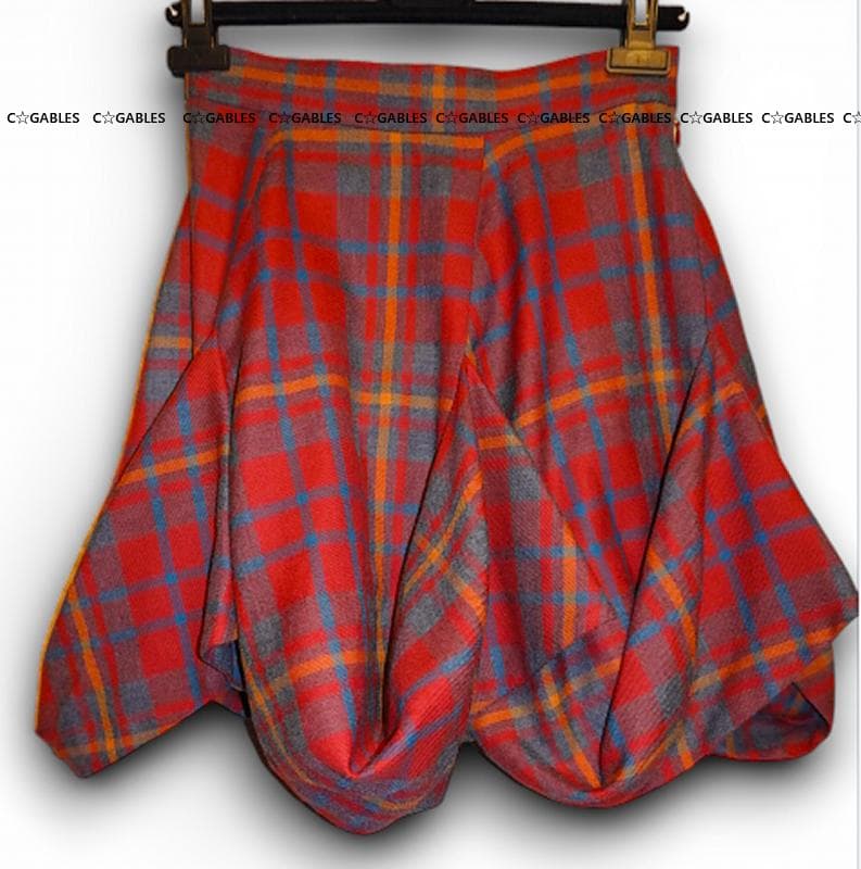 ★美品★ヴィヴィアンウエストウッド　チェック柄　バルーンスカート