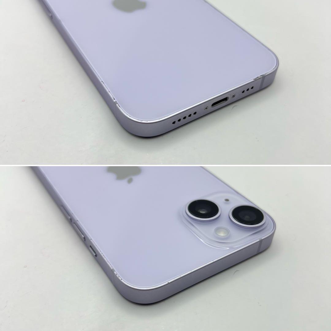 電池新品 iphone 14 512GB パープル 本体 SIMフリー 完動品