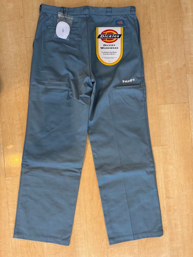 Dickies × HUF ワークパンツ グレー 34 新品