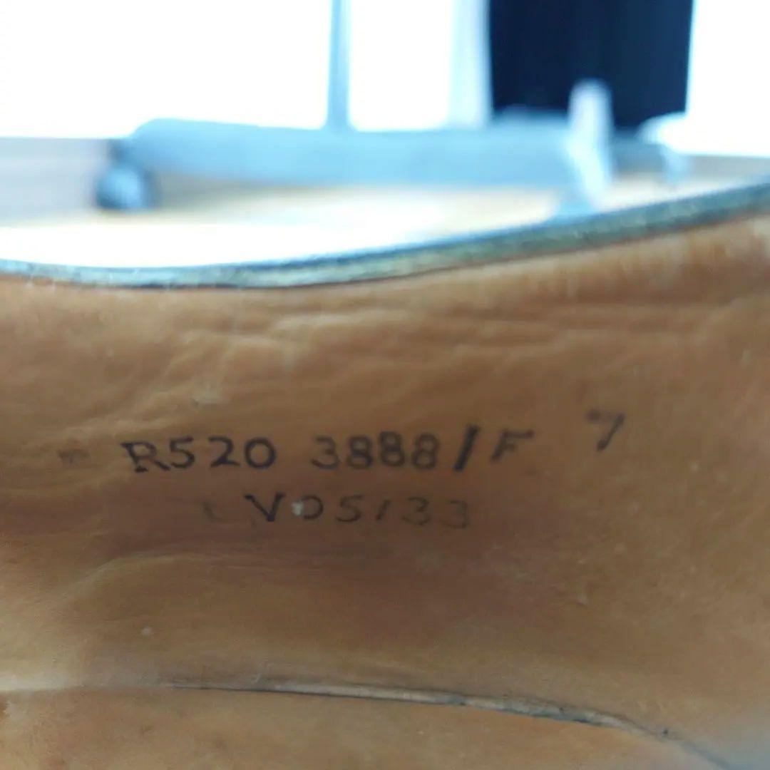 JOSEPH CHEANY 内羽根ストレートチップ ブラック 黒　サイズ7