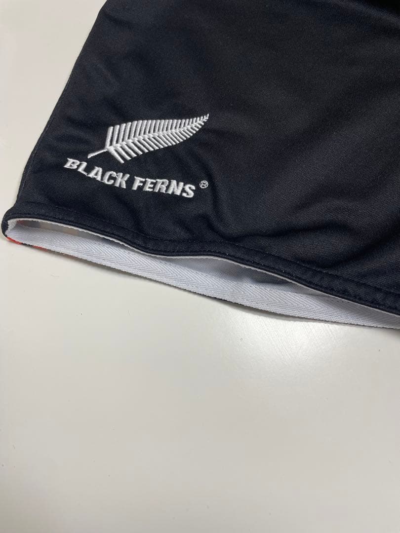 adidas BLACK FERNS ラガーパンツ 黒　ニュージーランド