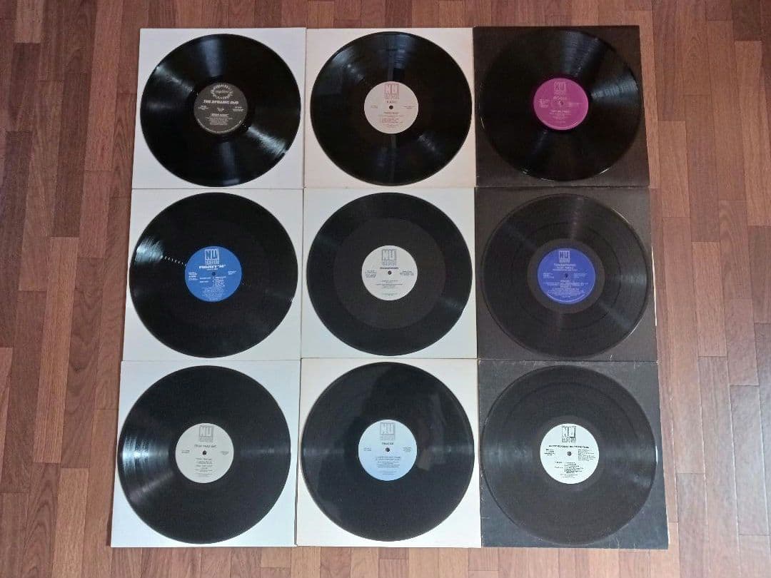 NU GROOVE LABEL《レコード》12インチ盤9枚セット まとめ売り