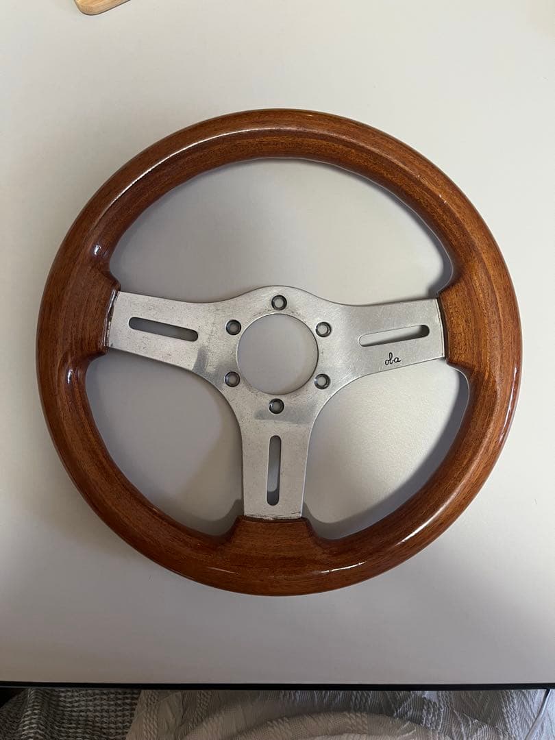 当時物　小径ハンドル　旧車　oba 日曜日最終