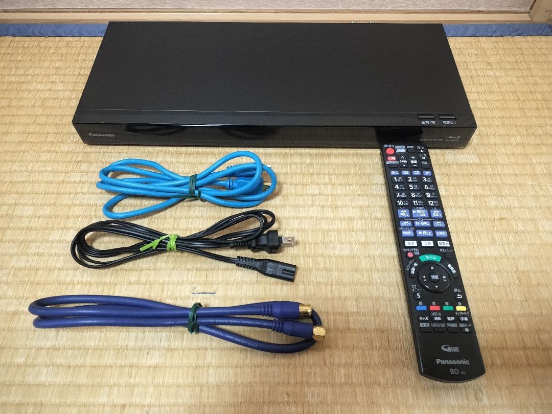 パナソニック 1TB 2チューナー ブルーレイレコーダー DMR-BRW1050