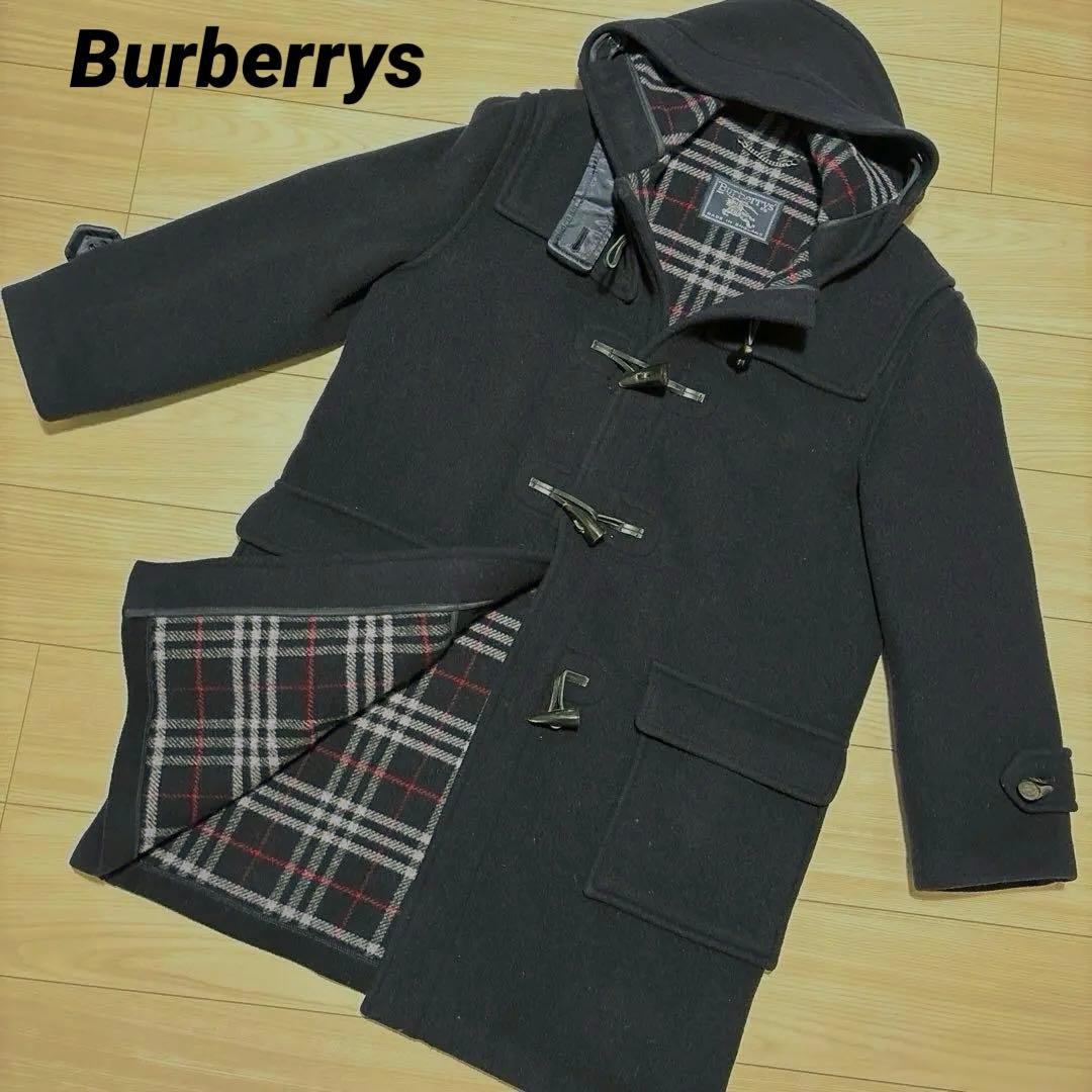 英国製 Burberrys’ 80s ヴィンテージダッフルコート 濃紺