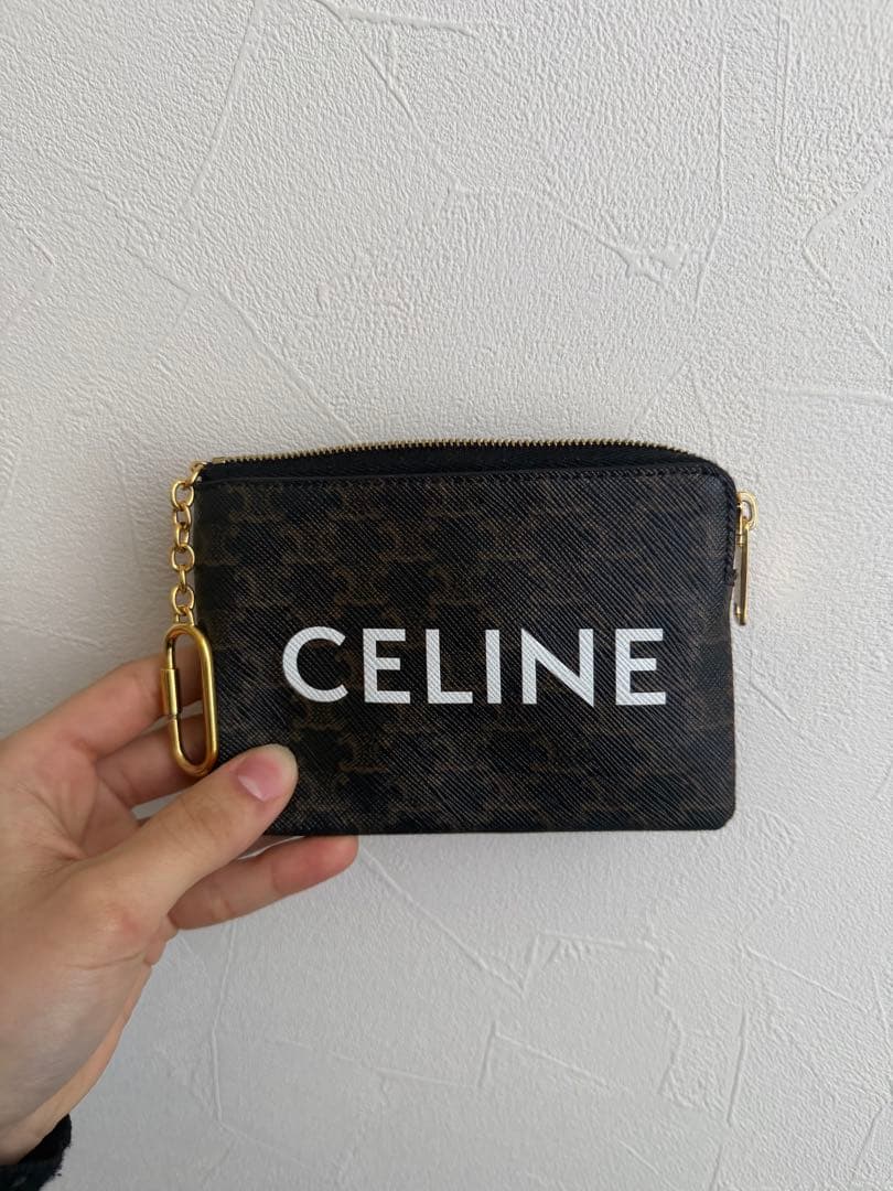 CELINE ケース ダークブラウン
