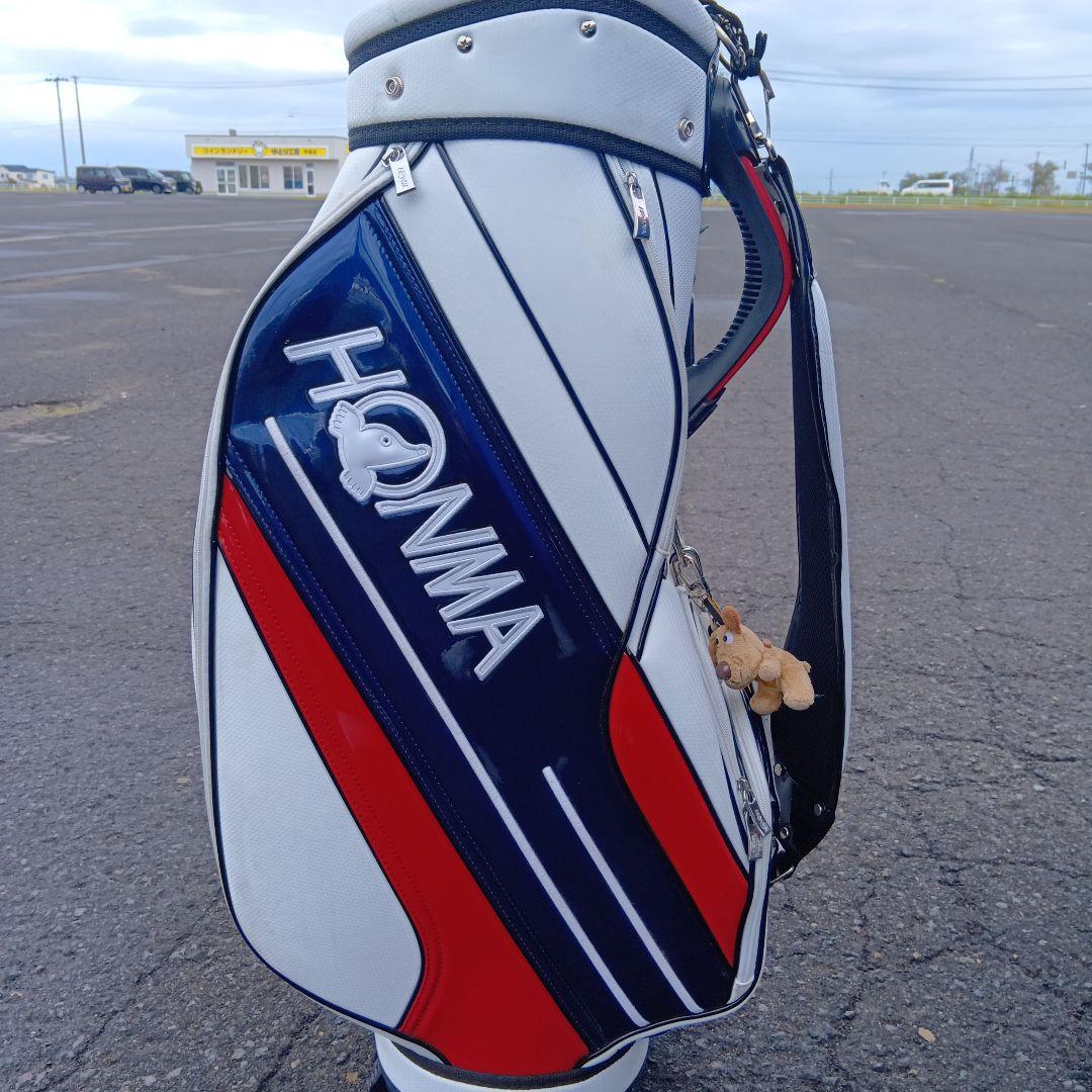 HONMA ゴルフバッグ9型5分割カバーネームプレート付画像追加