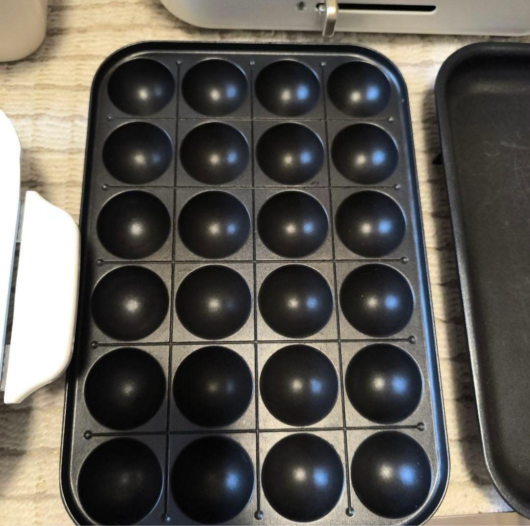 BRUNO ホットプレート たこ焼きプレート　深鍋　浅鍋　フルセット