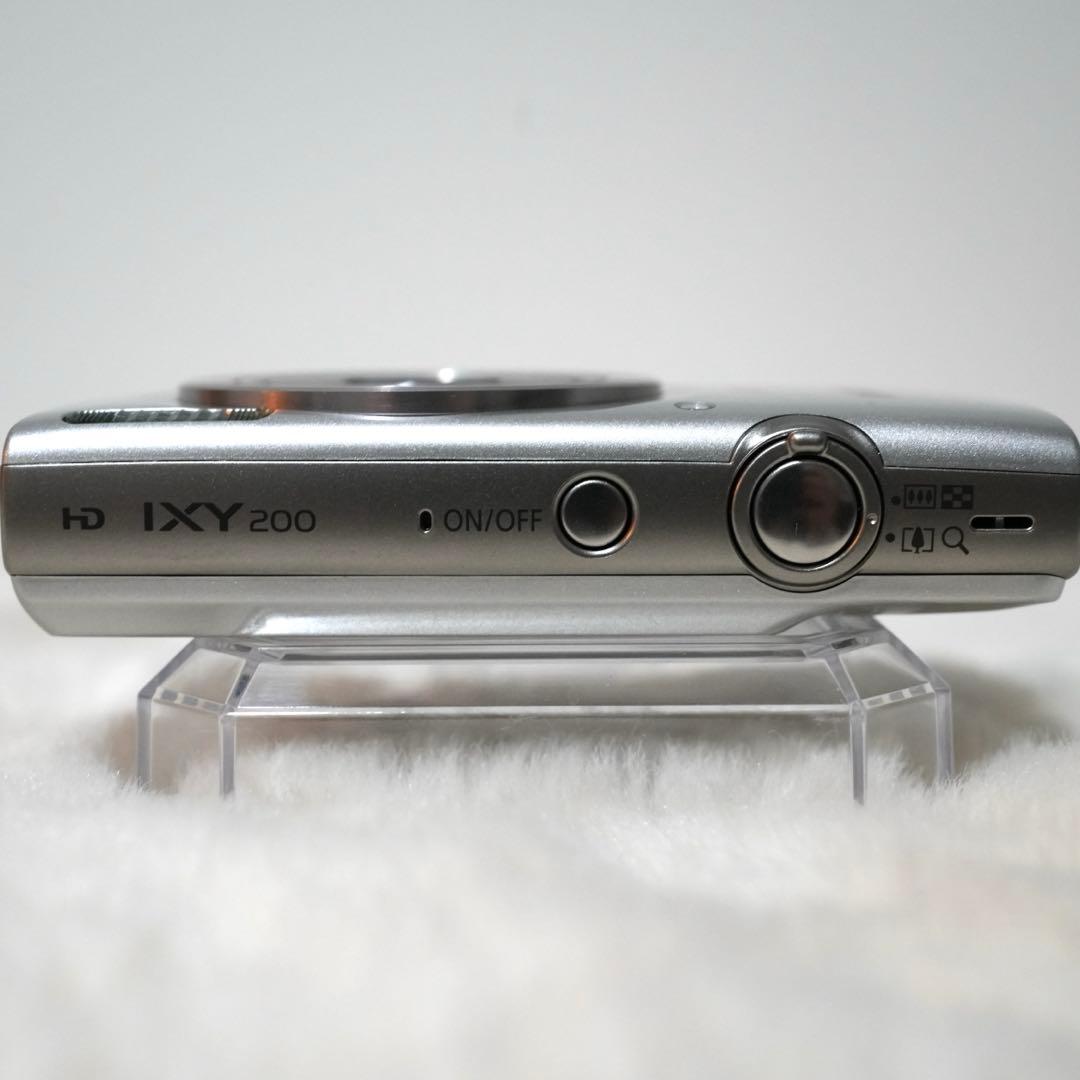 Canon IXY 200 シルバー コンデジ