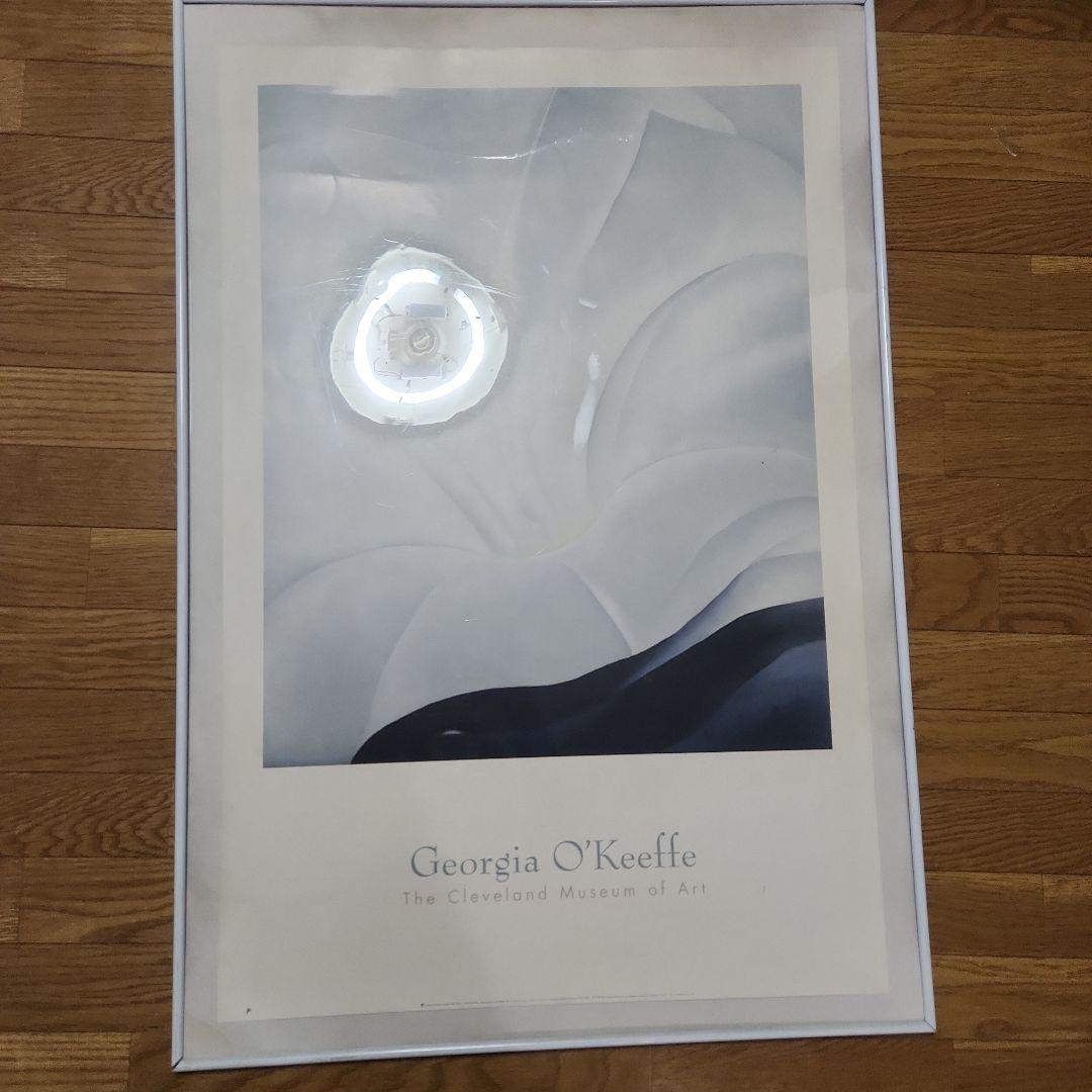 専用 ia O'Keeffe アートポスター フレーム付き２点