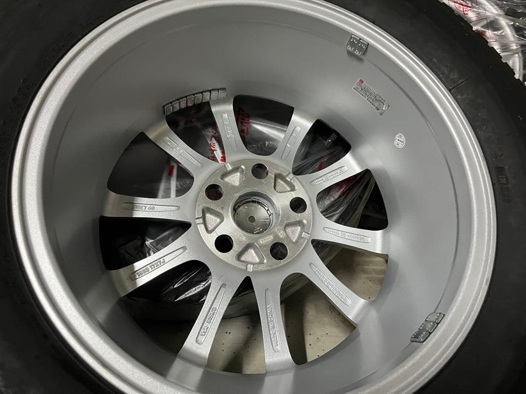 アル ヴェル 40系17インチ スタッドレスセット 純正平座ナット対応