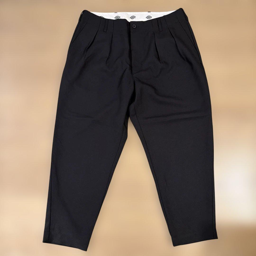 パンツ Dickies 5601 Two Pleated Pants XL Black
