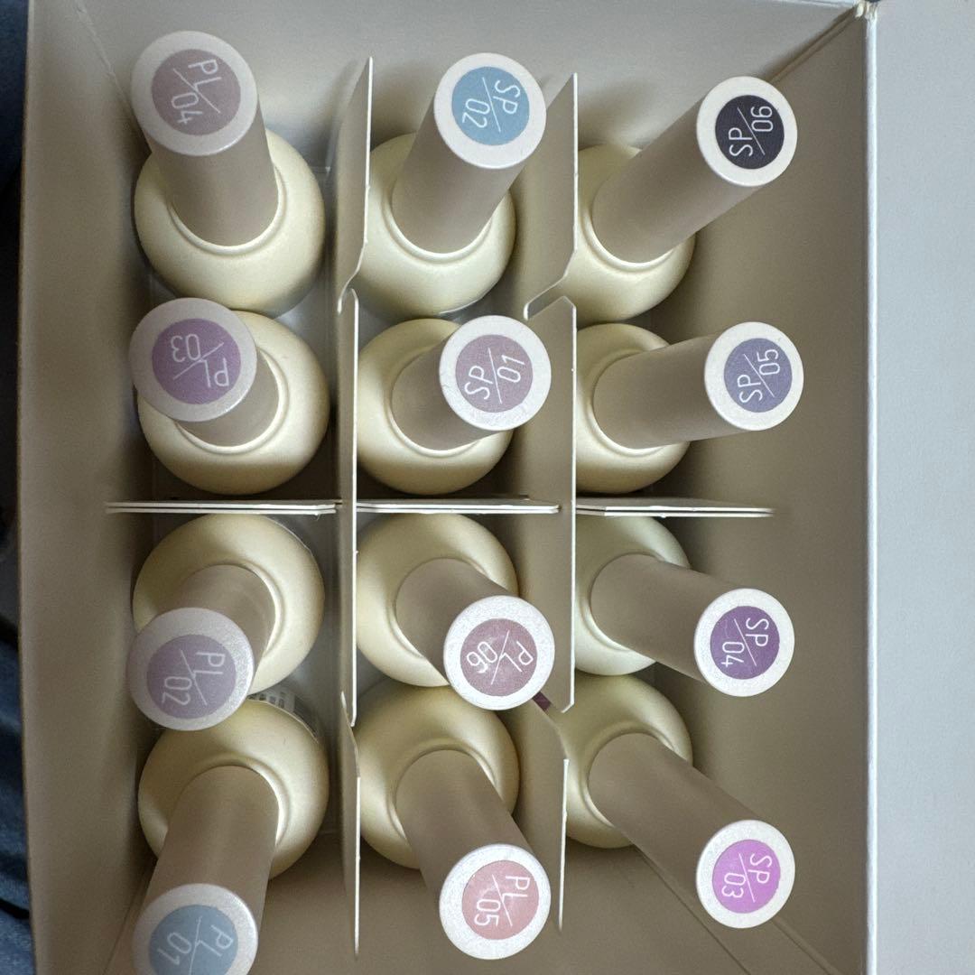 my&Bee マイビー　スパークル・ペールフラッシュ 12色セット　ほぼ未使用