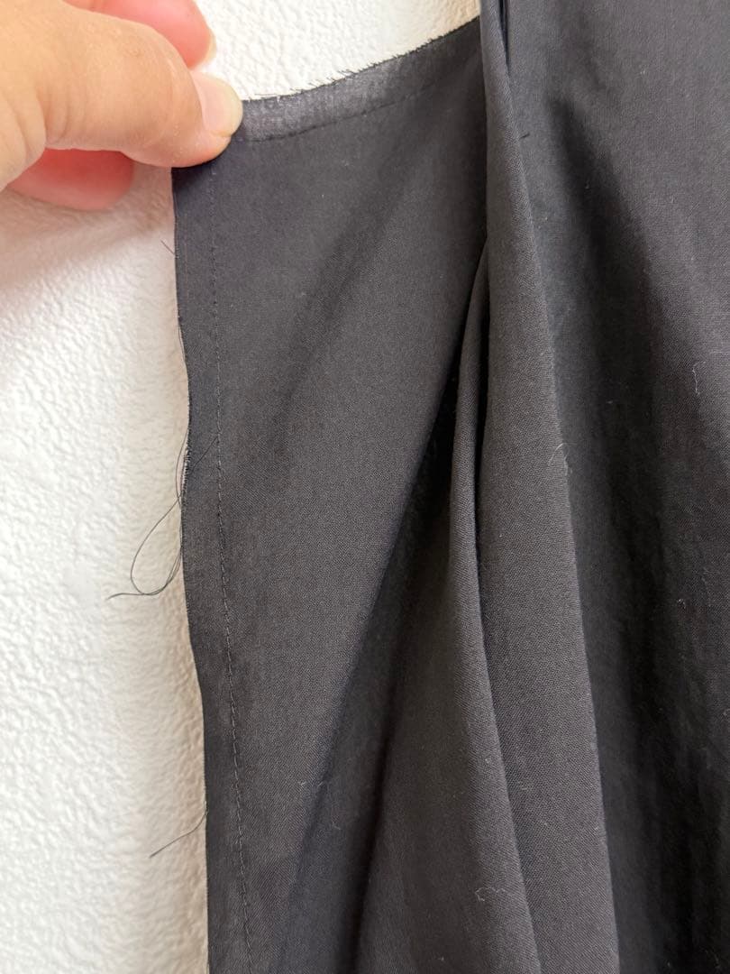 ワイズ y's 黒 ノースリーブ チュニック アシンメトリー サイズ1