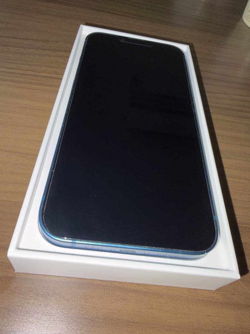 モ*イ様 iPhone13 ブルー 256GB SIMフリー バッテリー95%