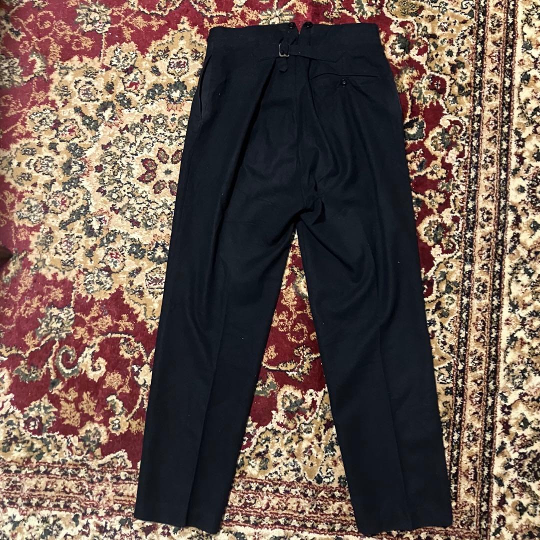 【ヴィンテージ】 ユーロ メルトンウールドレススラックス