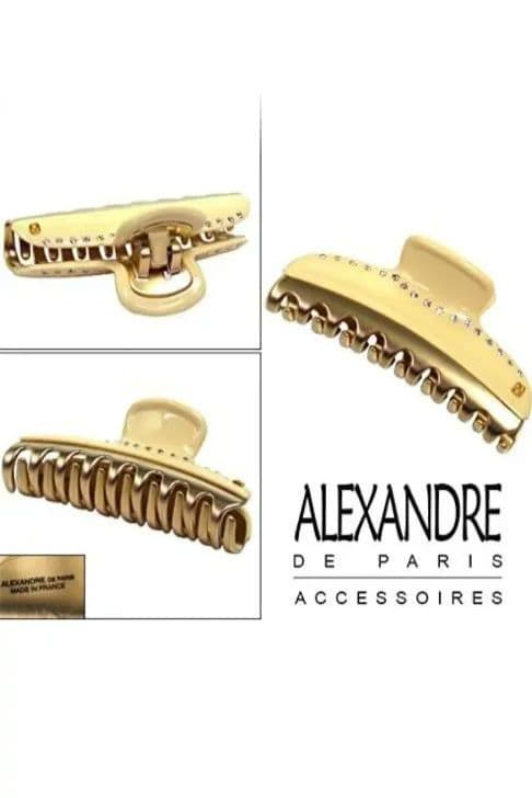 ALEXANDRE DE PARIS ゴールド ヘアクリップ