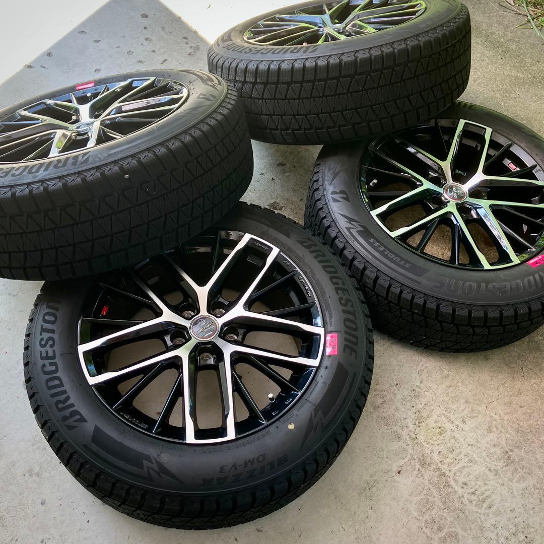 スタッドレス&ホイール　 ブリヂストン　ブリザック　225/60R18 4本