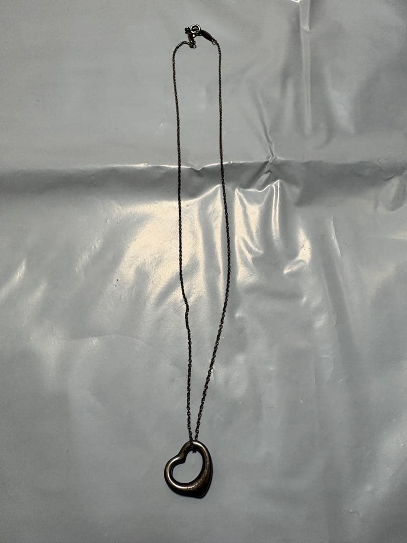 ティファニー　シルバー　ハートネックレス