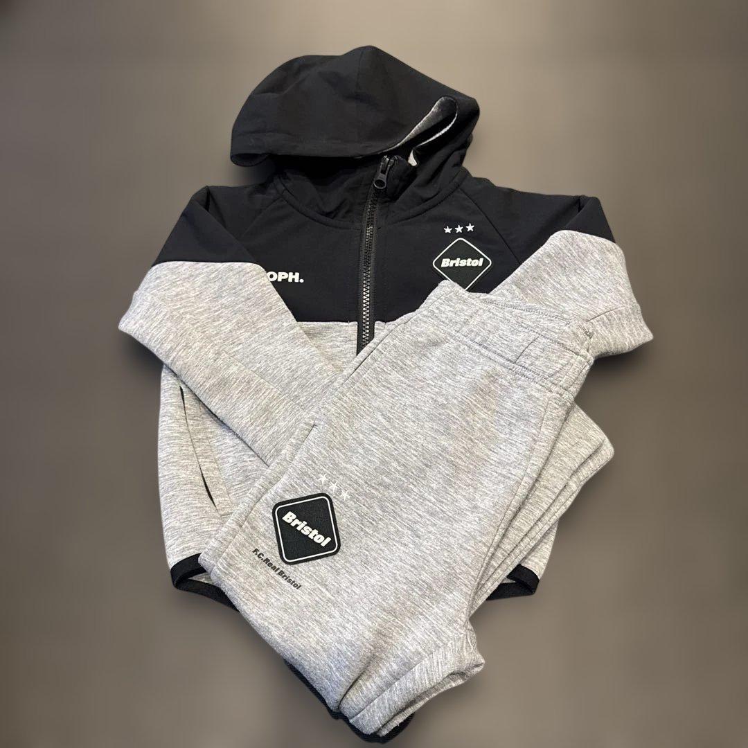 キッズ！F.C.Real Bristol スウェット上下セット100cm