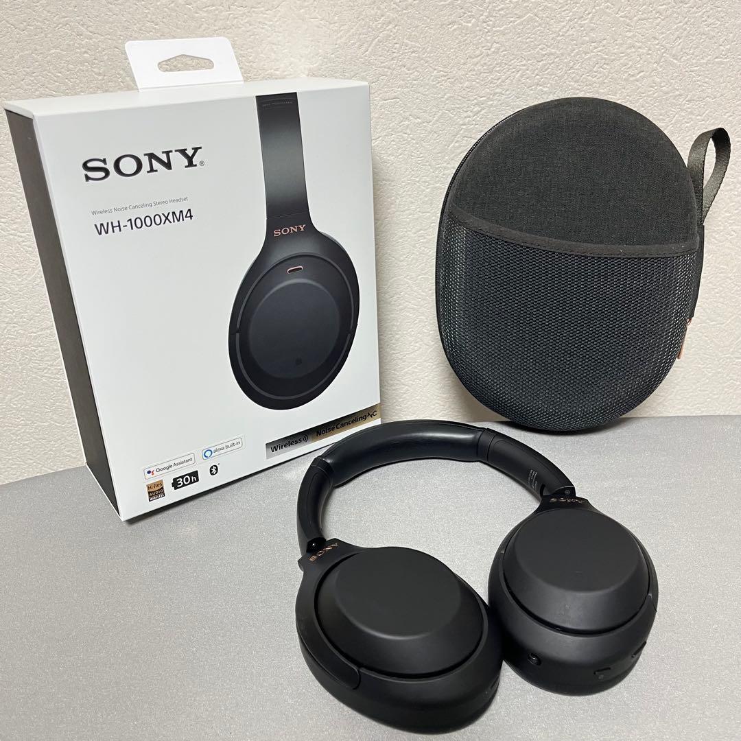 SONY WH-1000XM4 ワイヤレスヘッドホン（付属品含む）