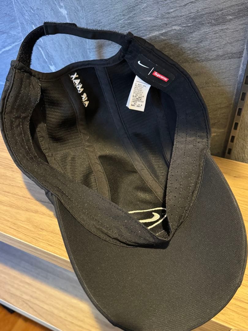 【正規品】Supreme x Nike Running Hat Black