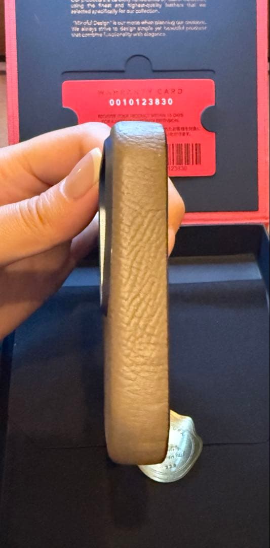 BONAVENTURA iPhone16proMax カバーケース エトープ