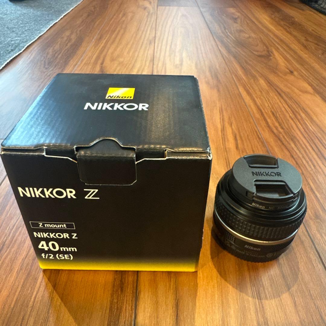 NIKKOR Z 40mm f/2 (SE) レンズ　zマウント　美品
