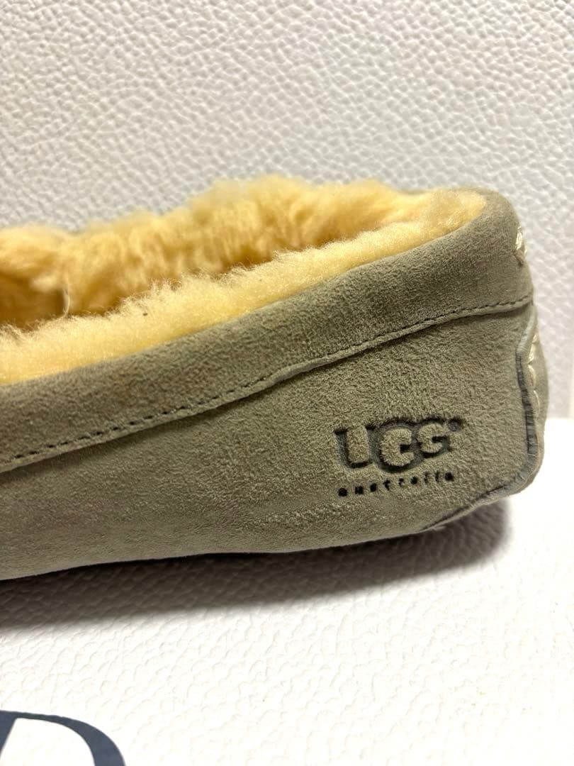 新品 UGG ANSLEY アンスレー モカシン グレー 24cm アグ