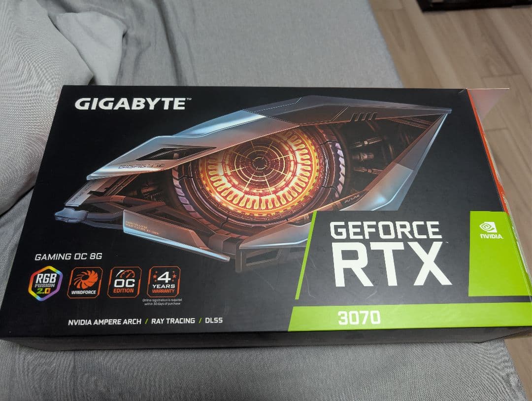 グラフィックボード・グラボ・ビデオカード GIGABYTE GEFORCE RTX 3070 GAMING OC 8GB