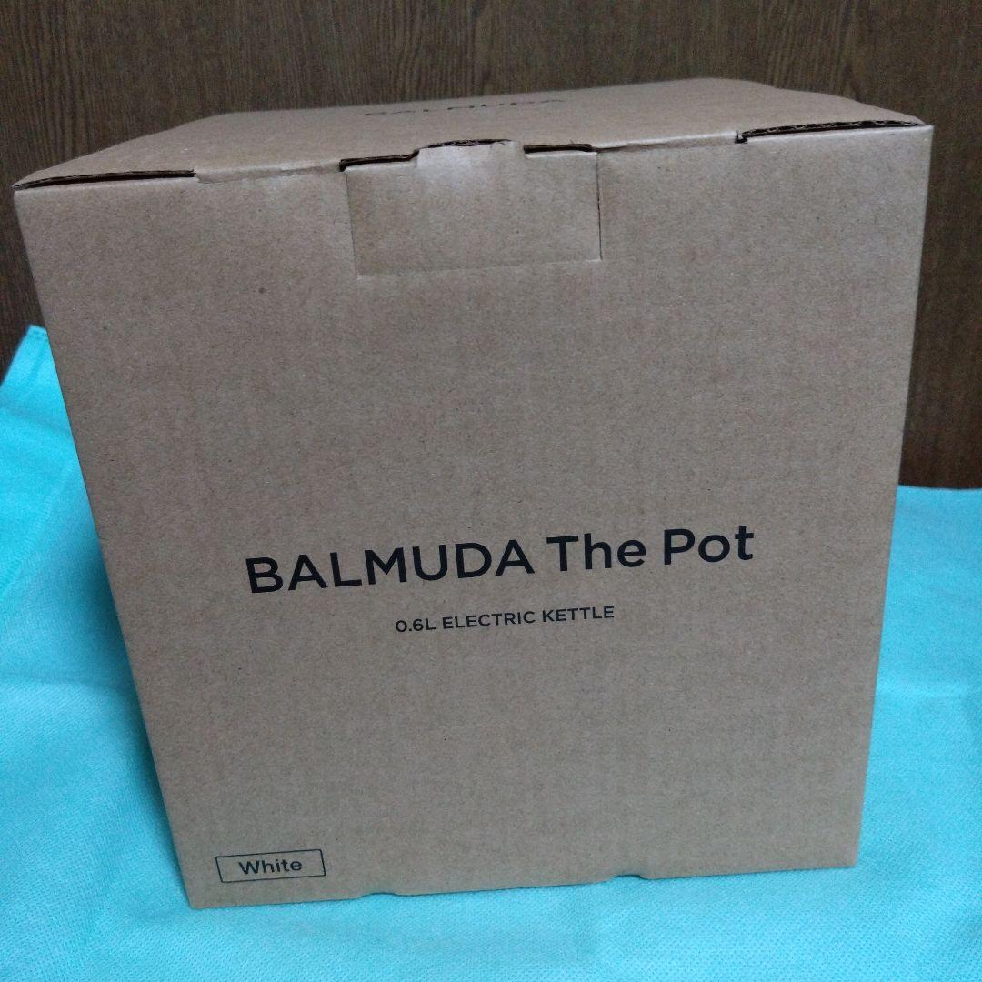 BALMUDA The Pot 電気ケトル　KPT01JP-WH　新品未使用