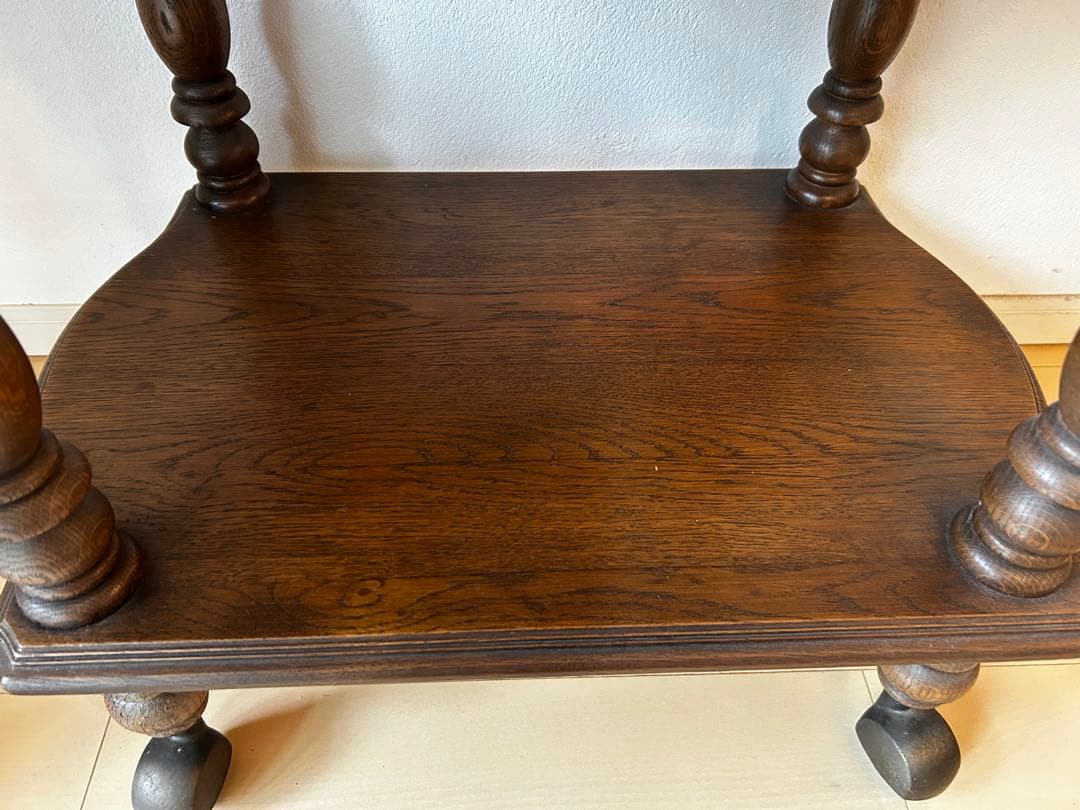 東海家具 ウィンザー ワゴン テーブル アンティーク　引き出し付き