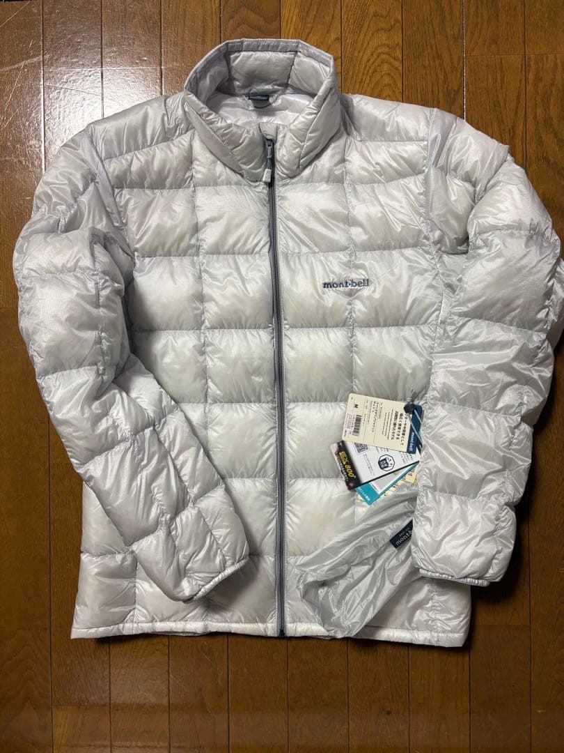 mont-bell モンベル　スペリオダウンジャケット　完売　M ライトグレー