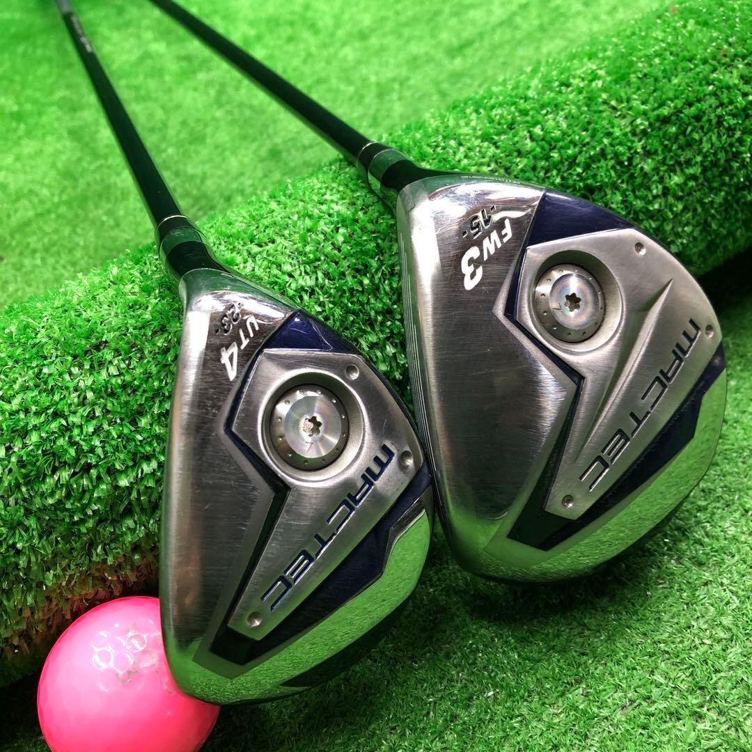 NFG-309 マグレガー FW3 UT4 flexS 2本セット mactec