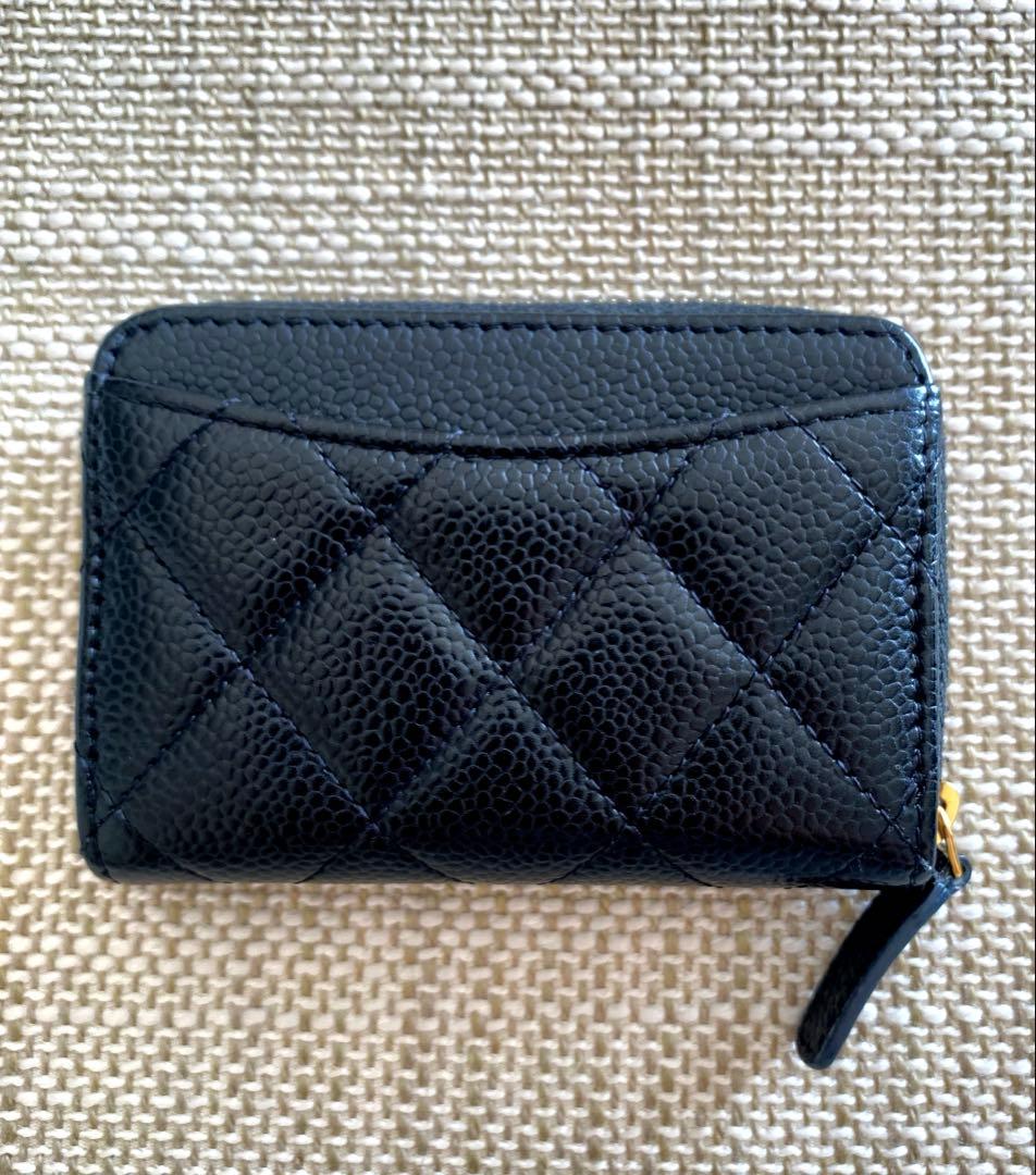 CHANEL キャビアスキン　ケース　カードケース　財布