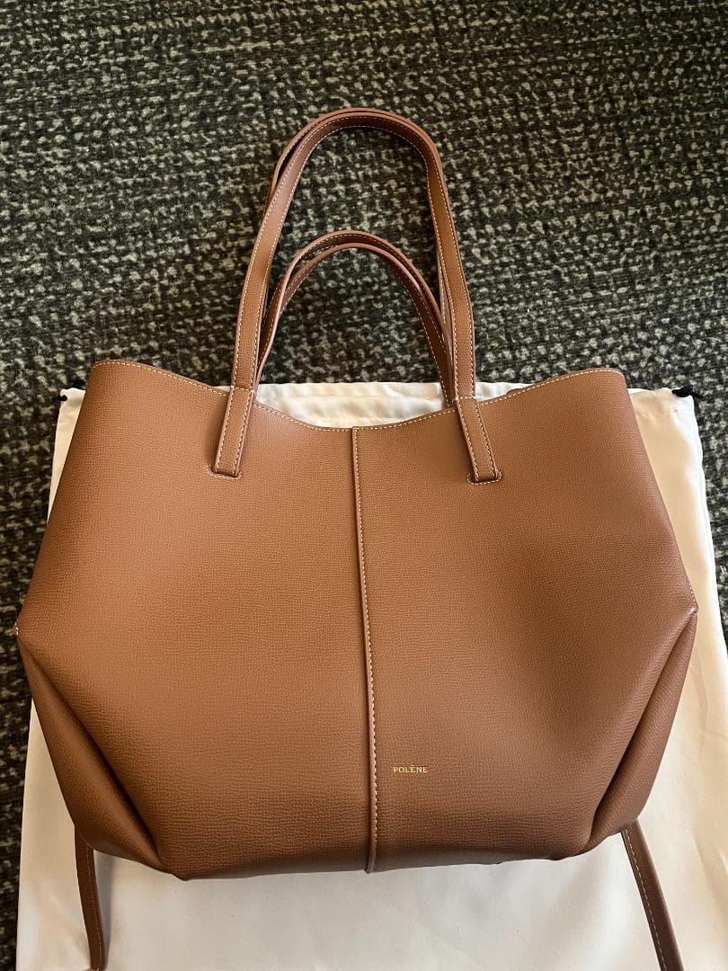 ブラウン トートバッグ