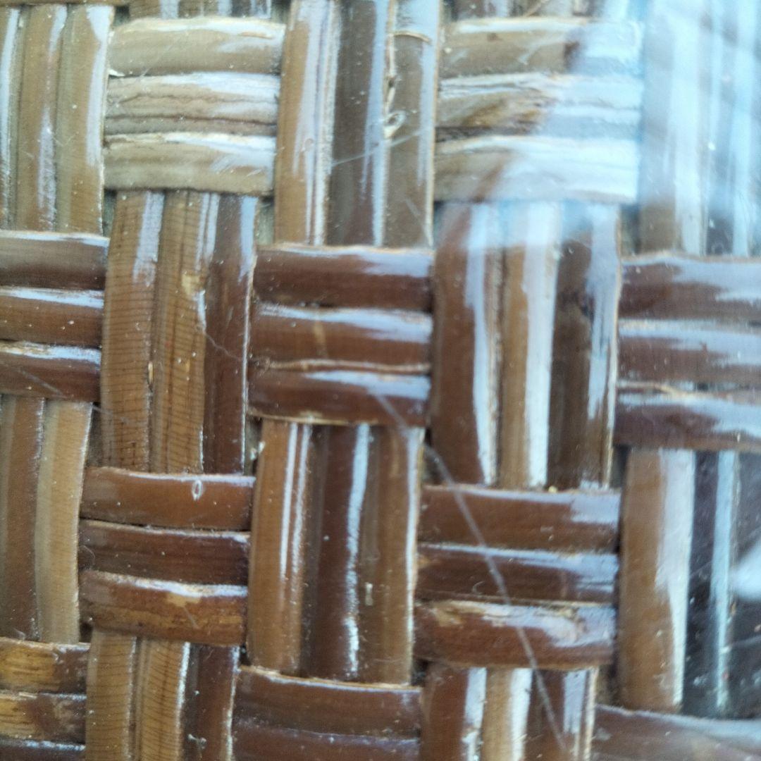 kazama/カザマ/ラタン/籐家具/テーブル/丸テーブル/ガラステーブル