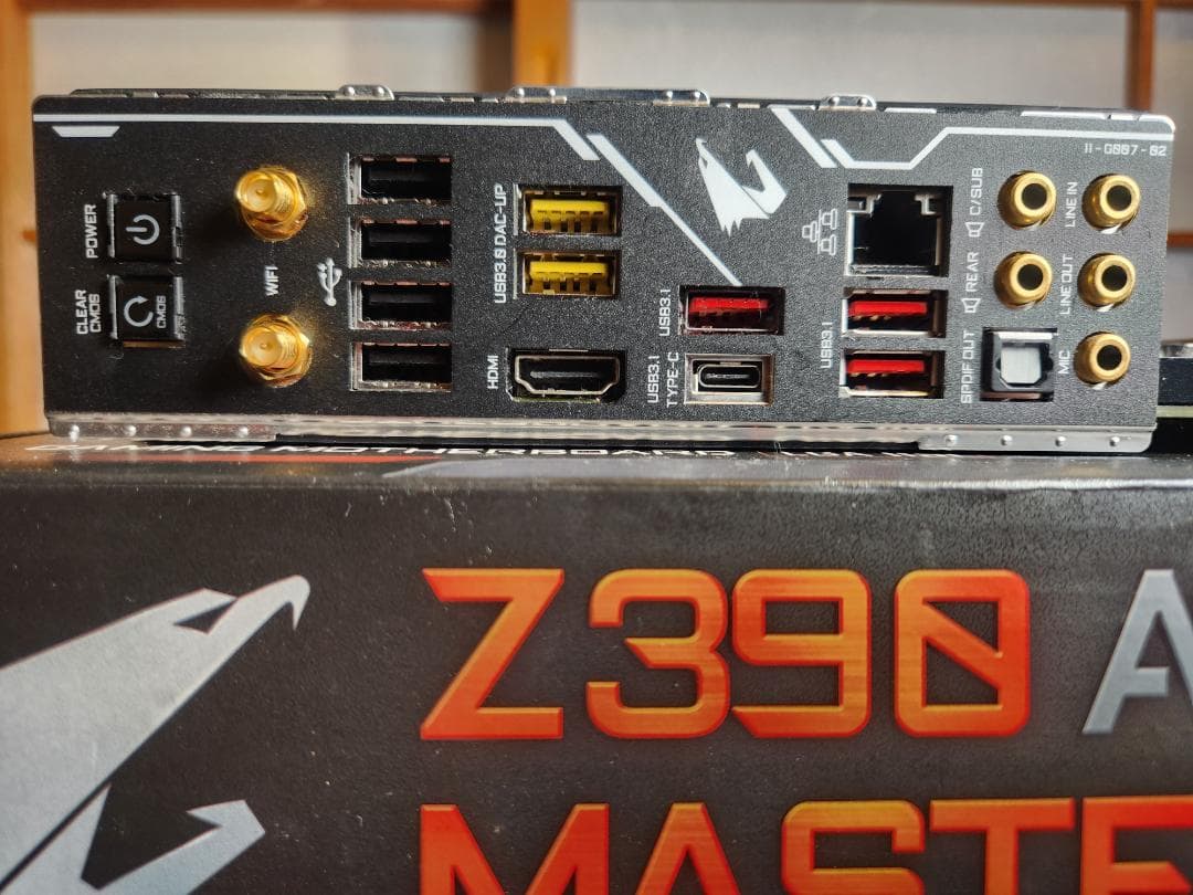 Z390 Gigabyte AORUS MASTER ATX マザーボード