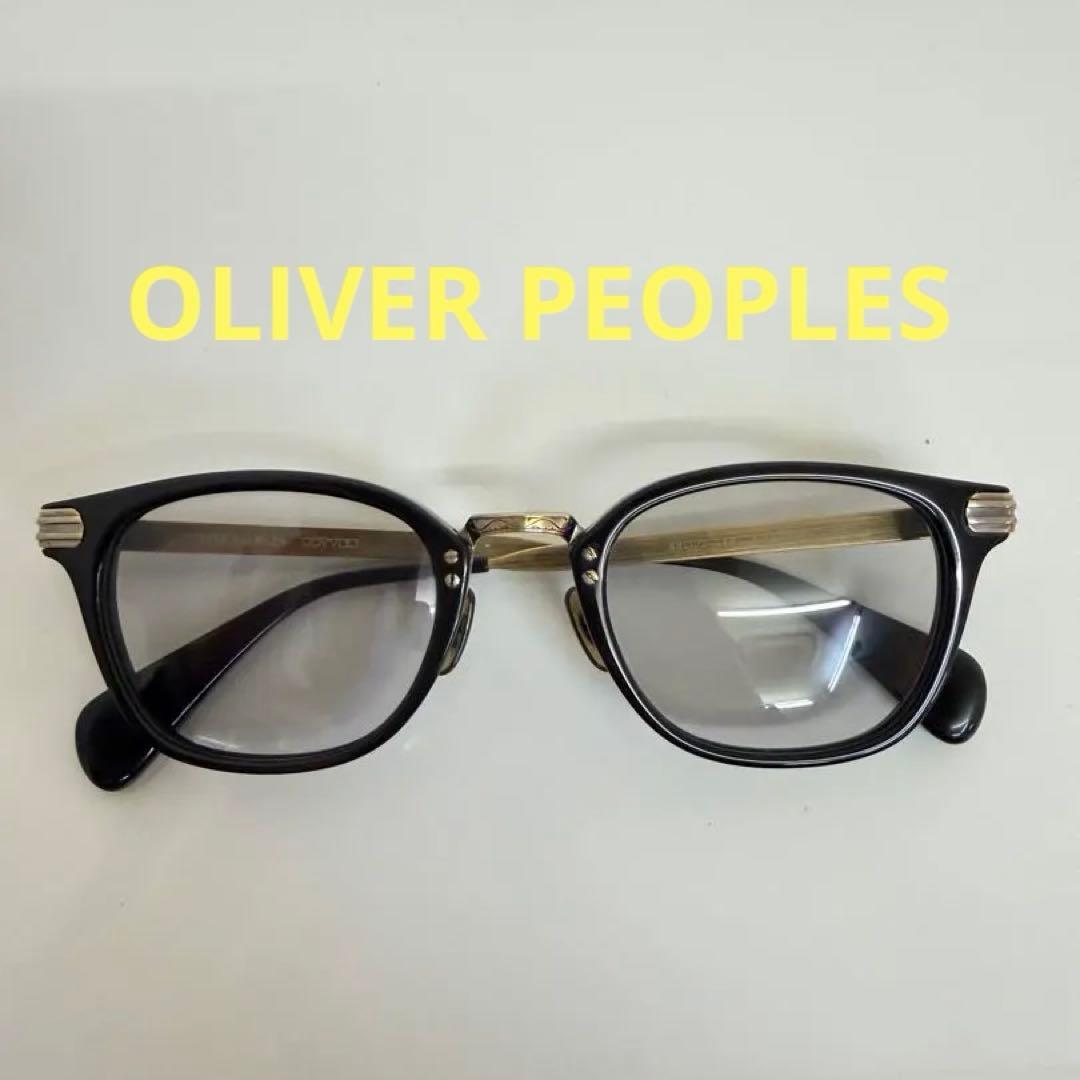 オリバーピープルズ Chessman BK/AG メガネ　度なし　サングラス