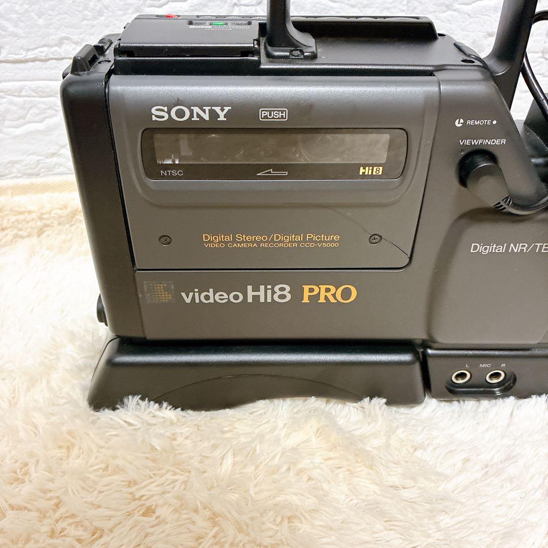 SONY ソニー 8ミリビデオカメラ CCD-V5000　ジャンク 付属品付き