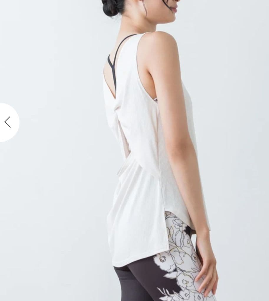 【SUKALA】ドローイングフラワー　セパレートタンクトップ　ブラトップ　Ｌ