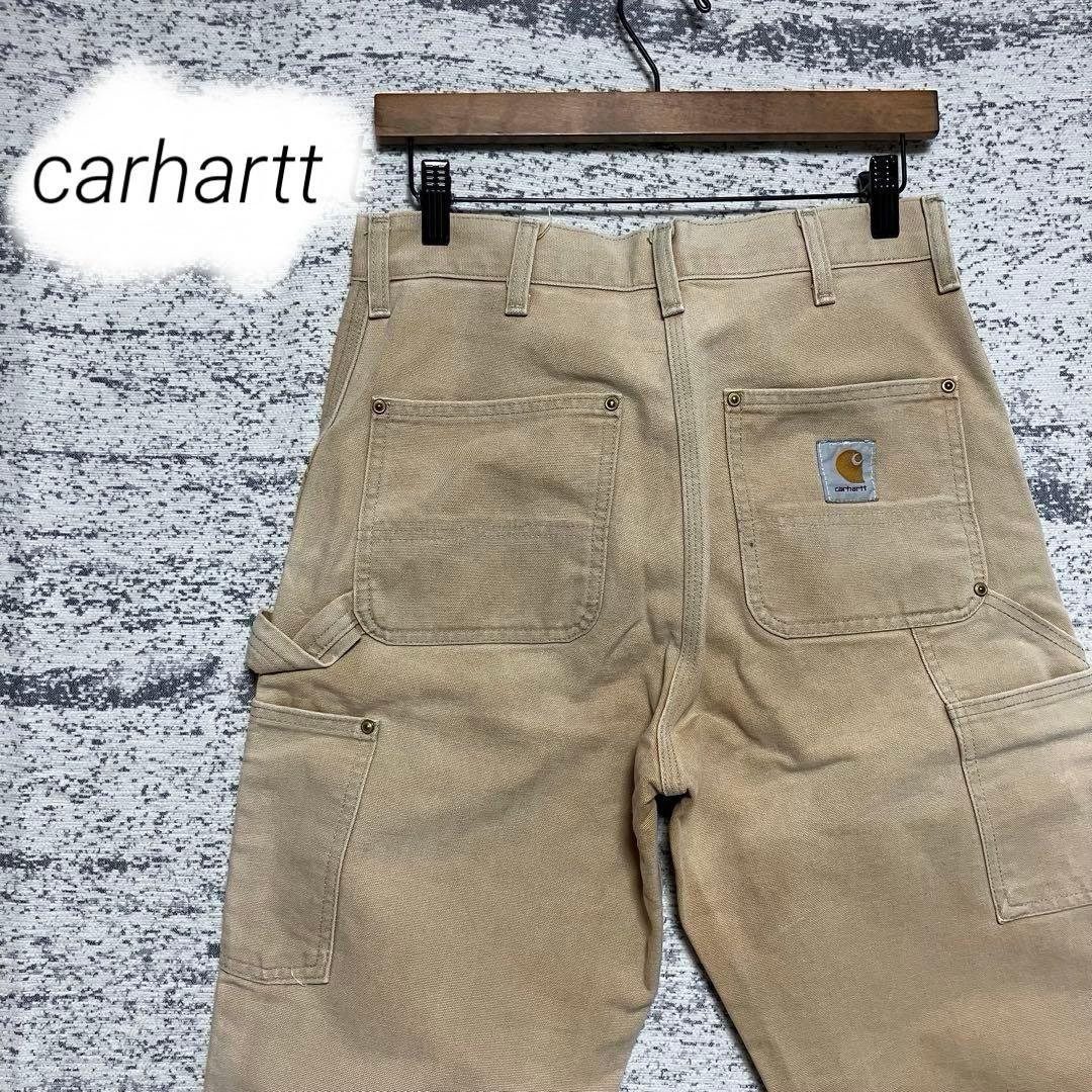 カーハート　ダブルニーペインターパンツ　30×34　USA アメリカ製　古着