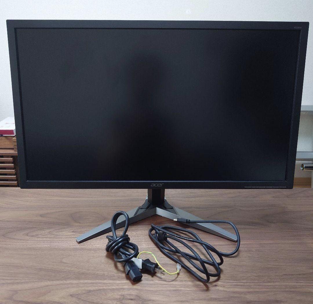 【送料込】Acer ゲーミングモニター KG281K Abmiipx