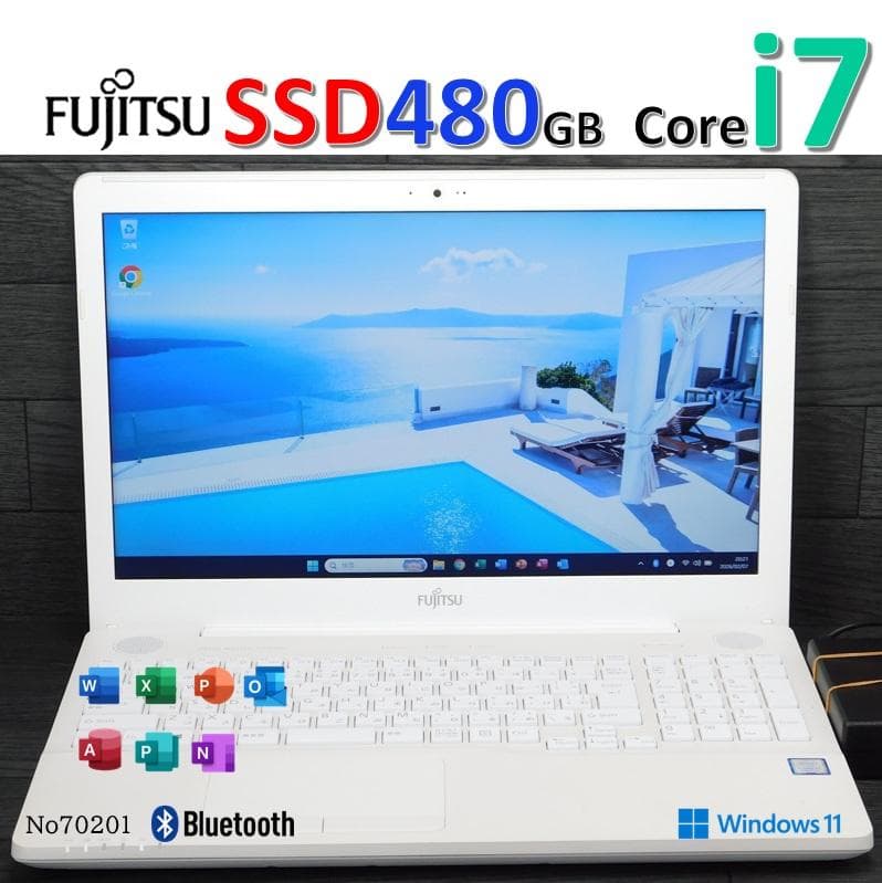 ■タイムセール■富士通■SSD■Windows11■ノートパソコン