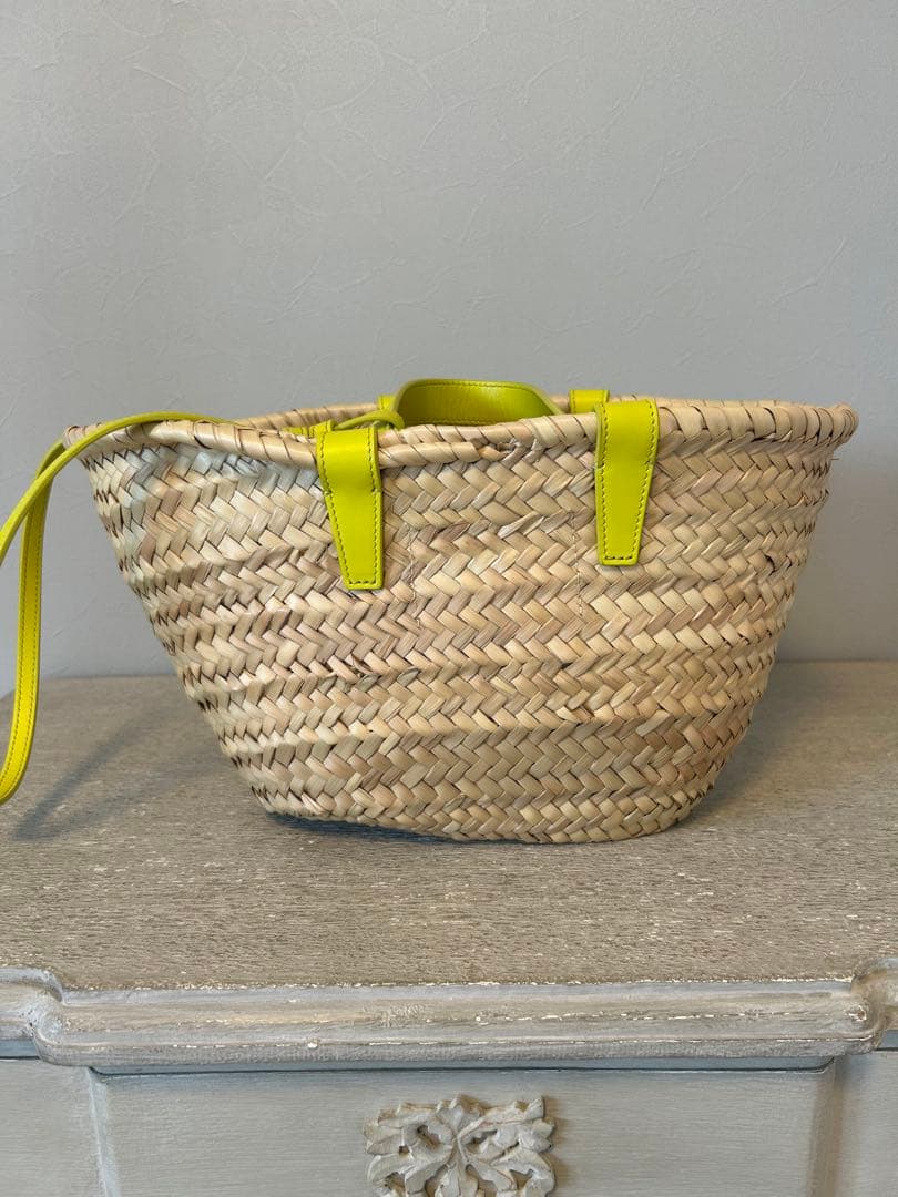 セリーヌ　かごバッグ　パニエ