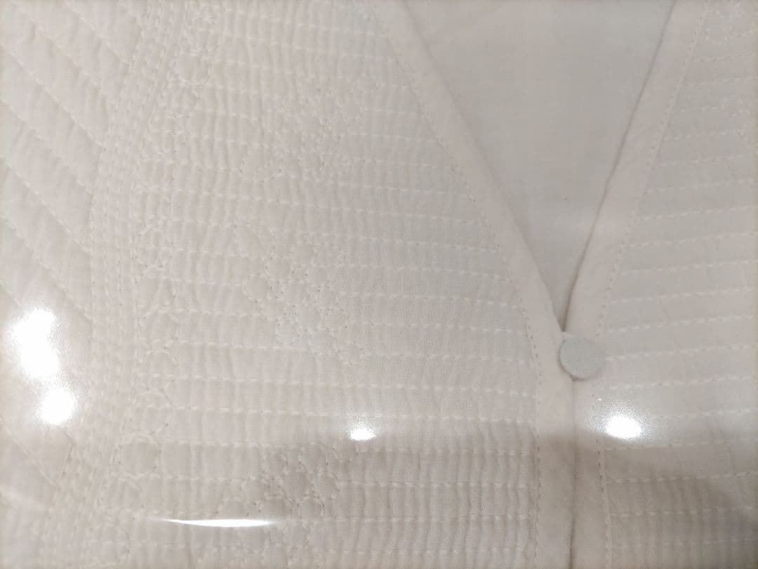 doux bleu インドキルト刺繍 2WAYベスト _IVORY