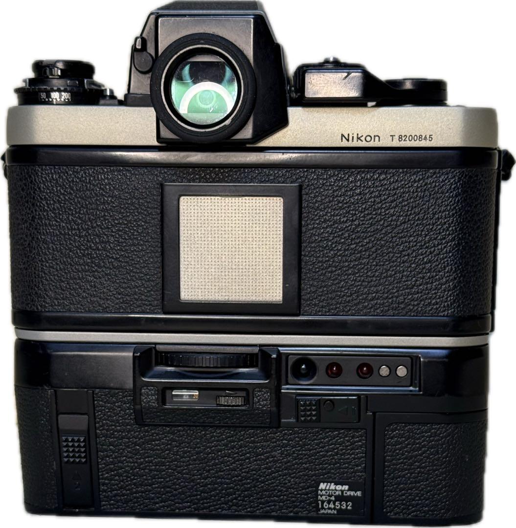 Nikon F3/Tチタンシルバー+MD-4+NIKKOR 55mm 1:1.2