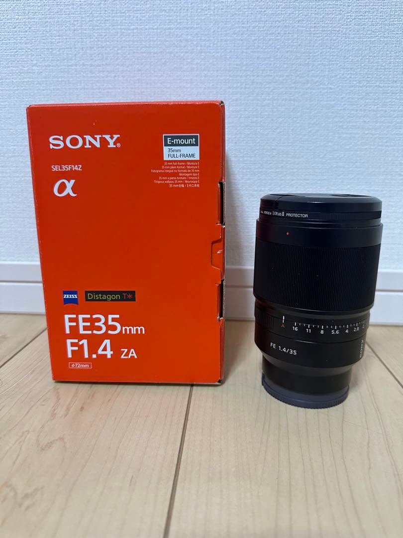 レンズ(単焦点) SONY FE35mm F1.4