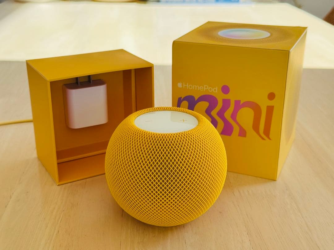 【極美品】Apple Pod mini 付属品 外箱完備 スピーカー