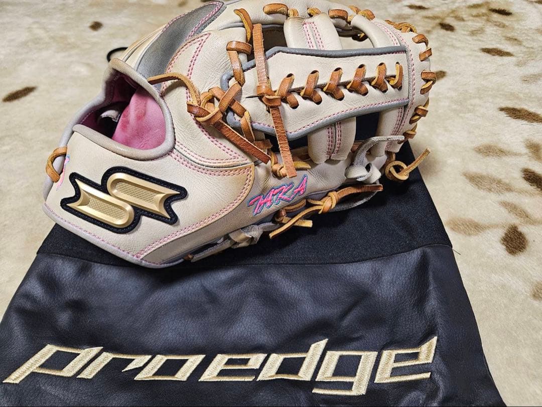 SSKプロエッジ 軟式グローブ キャメルカラー　オーダー　内野手